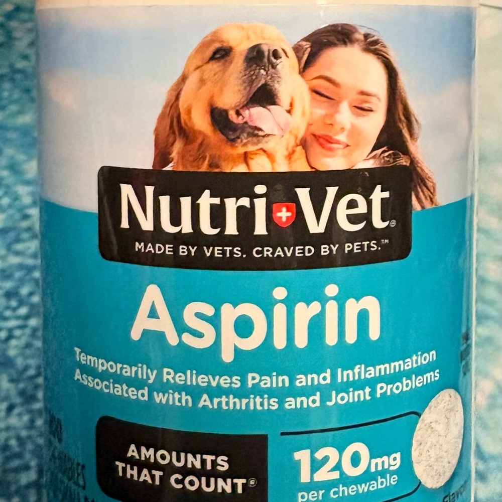 Aspirin for Dogs - Blue
